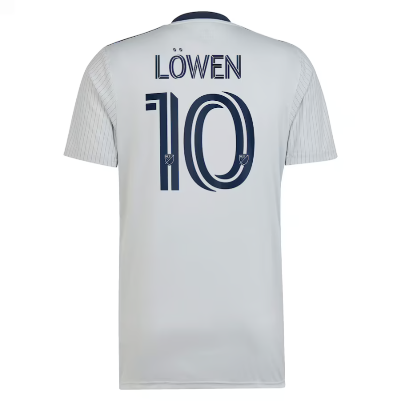 St. Louis City SC Eduard L?wen Shirt 2023/24 Player Jersey - Gray