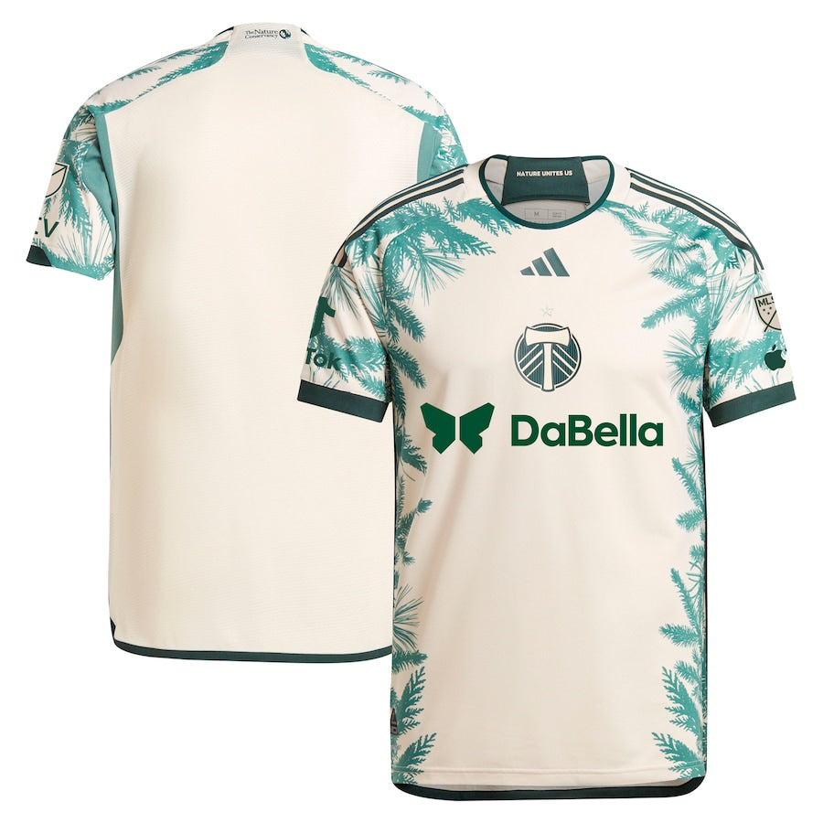 Portland Timbers adidas 2024 Nature Unites Authentic Jersey?�C Tan
