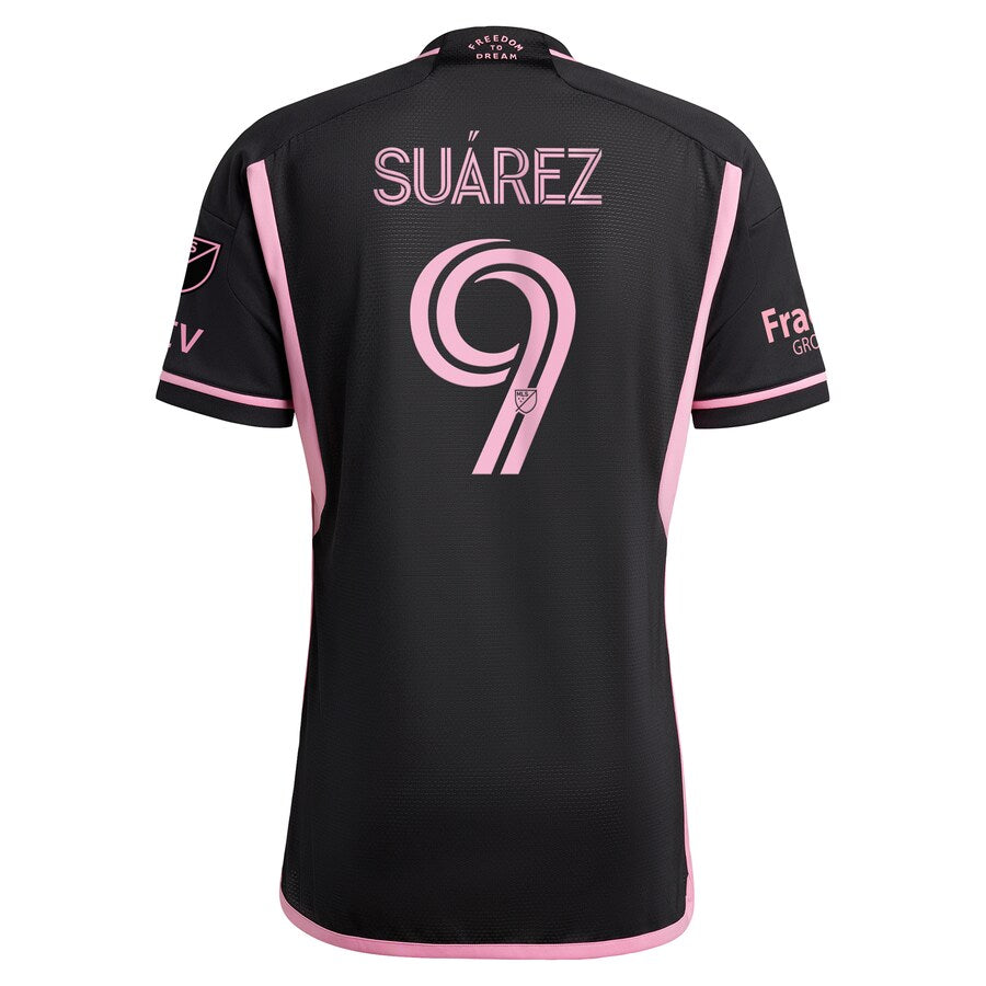 Luis Su��rez Inter Miami CF adidas 2024 La Noche Authentic Player Jersey - Black