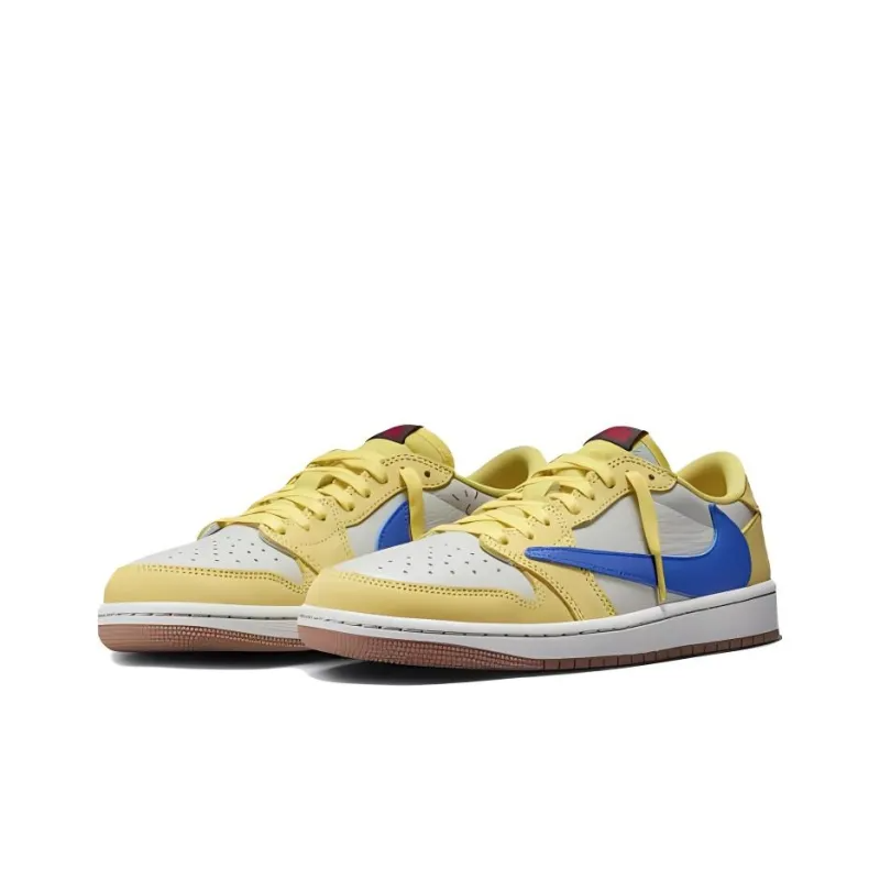 Travis Scott X Air Jordan 1 Low Og Canary – Dz4137-700