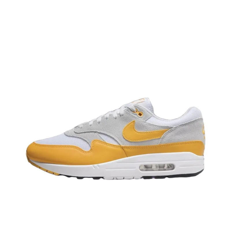 Air Max 1 Running Shoes Men Low-top White And Yellow – Fz5808-100