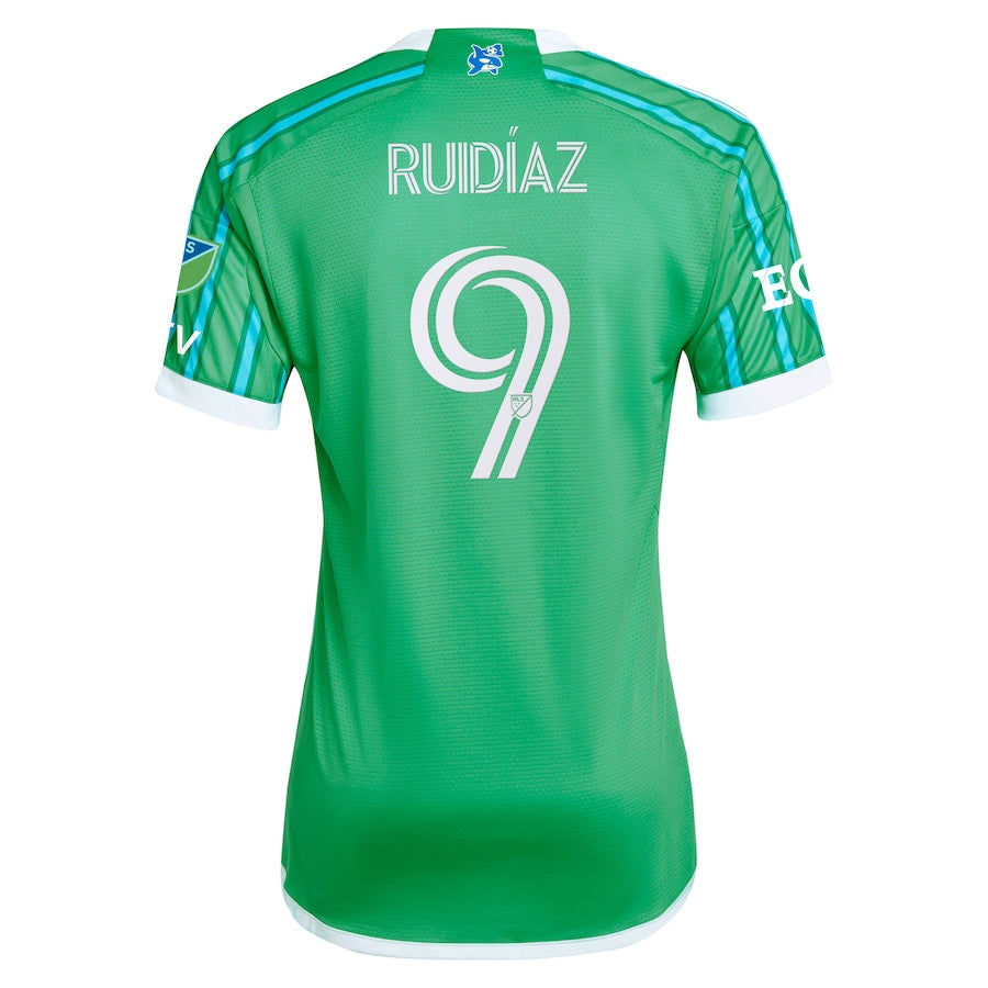 Raul Ruidiaz Seattle Sounders FC adidas 2024 The Anniversary Kit Authentic Player Jersey?�C Green