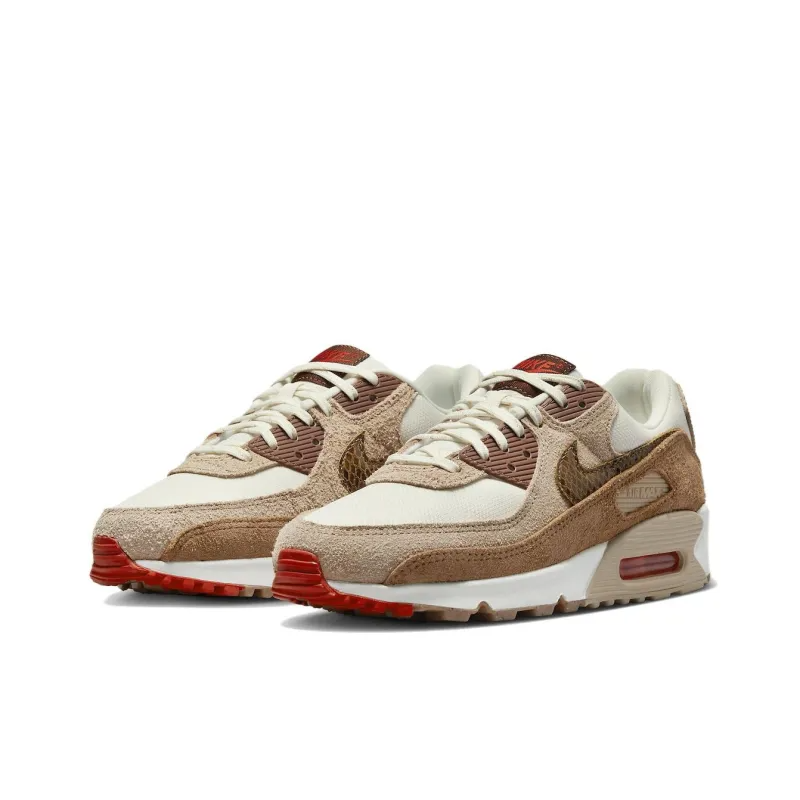 Air Max 90 SE Pale Ivory Snakeskin Swoosh – DX9502-100