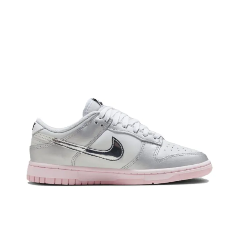 Dunk Low LX Metallic Silver Pink Foam – HM3698-006