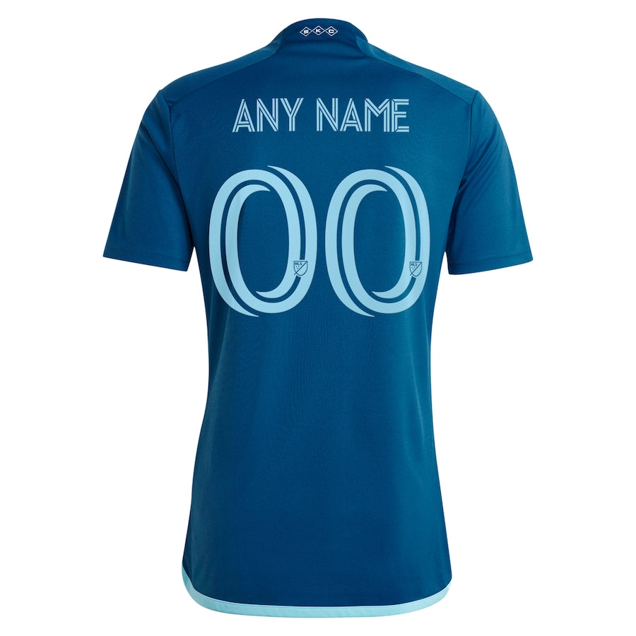 Sporting Kansas City adidas 2024 Diamonds Our Forever  Custom Jersey?�C Navy
