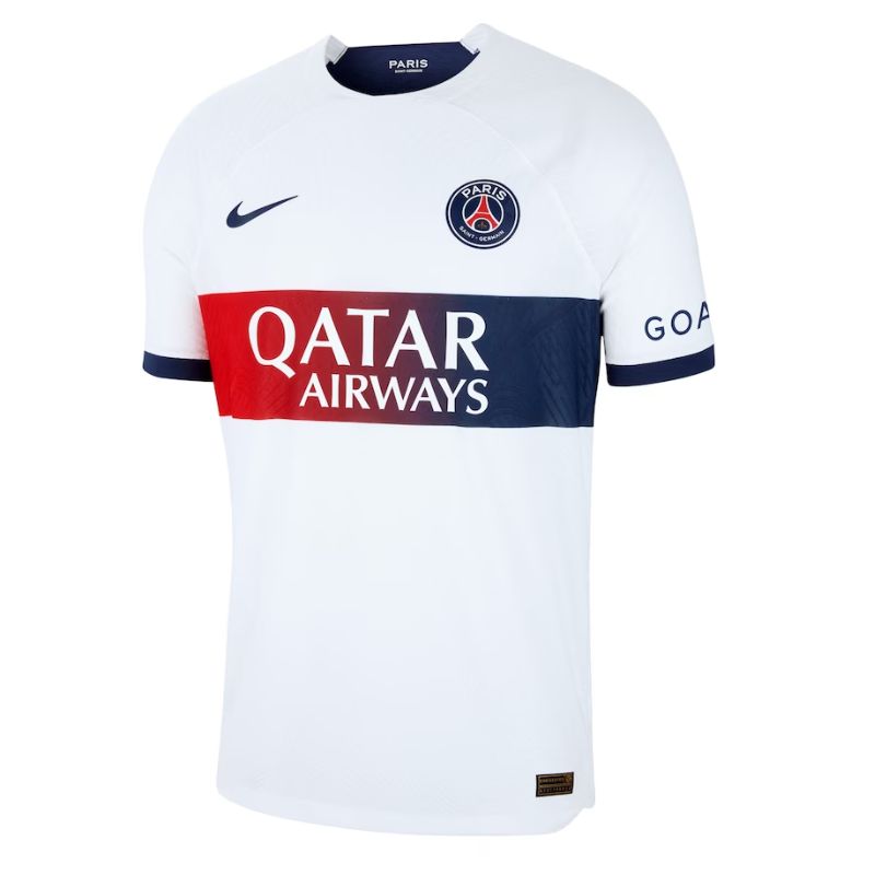 Ousmane Demb��l�� Paris Saint-Germain 2023/24 Away Player Jersey - White