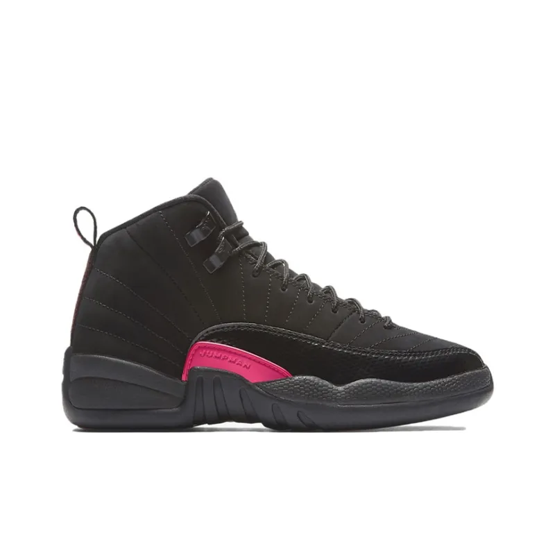 Air Jordan 12 Retro Black Rush Pink GS – 510815-006