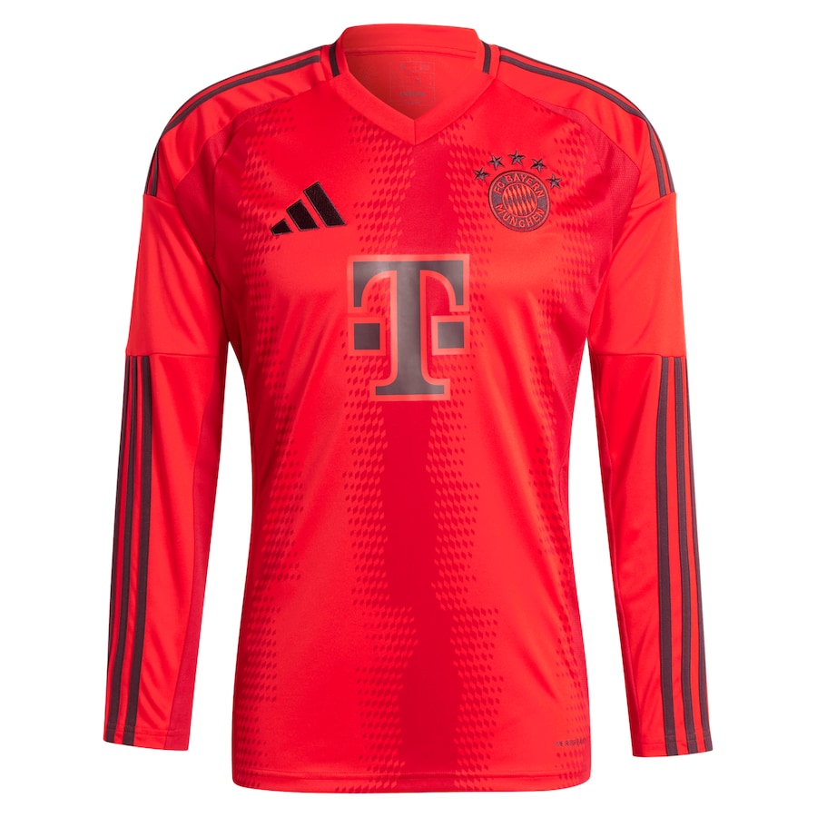Thomas M��ller Bayern Munich adidas 2024/25 Home  Long Sleeve Player Jersey - Red