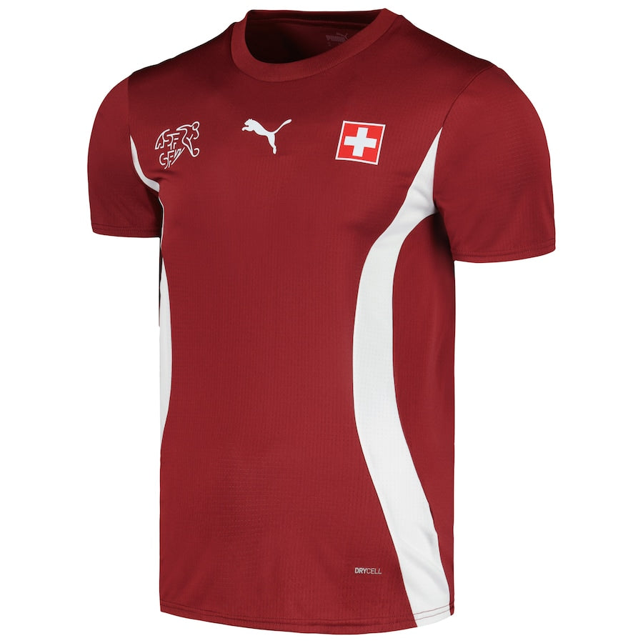 Switzerland National Team Puma 2024?Pre-Match Jersey - Red