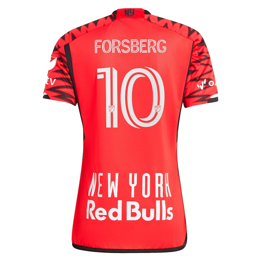 Emil Forsberg New York Red Bulls adidas 2024 Legacy Authentic Player Jersey?�C Red
