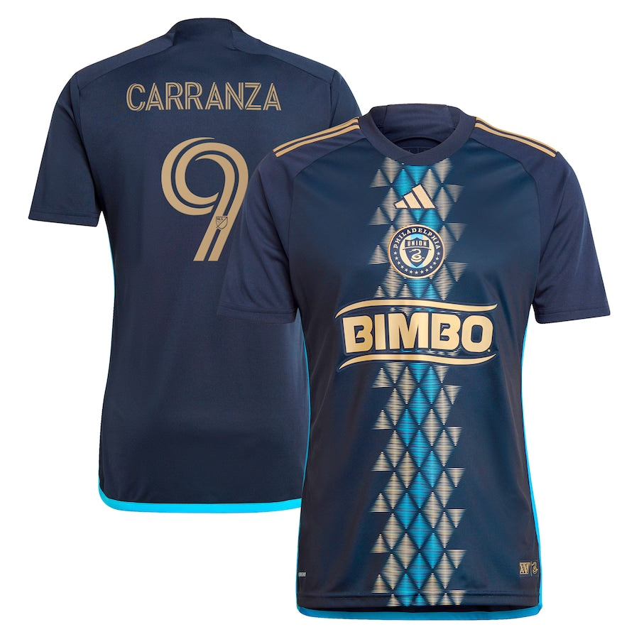 Julian Carranza Philadelphia Union adidas 2024 The XV Kit  Player Jersey?�C Navy