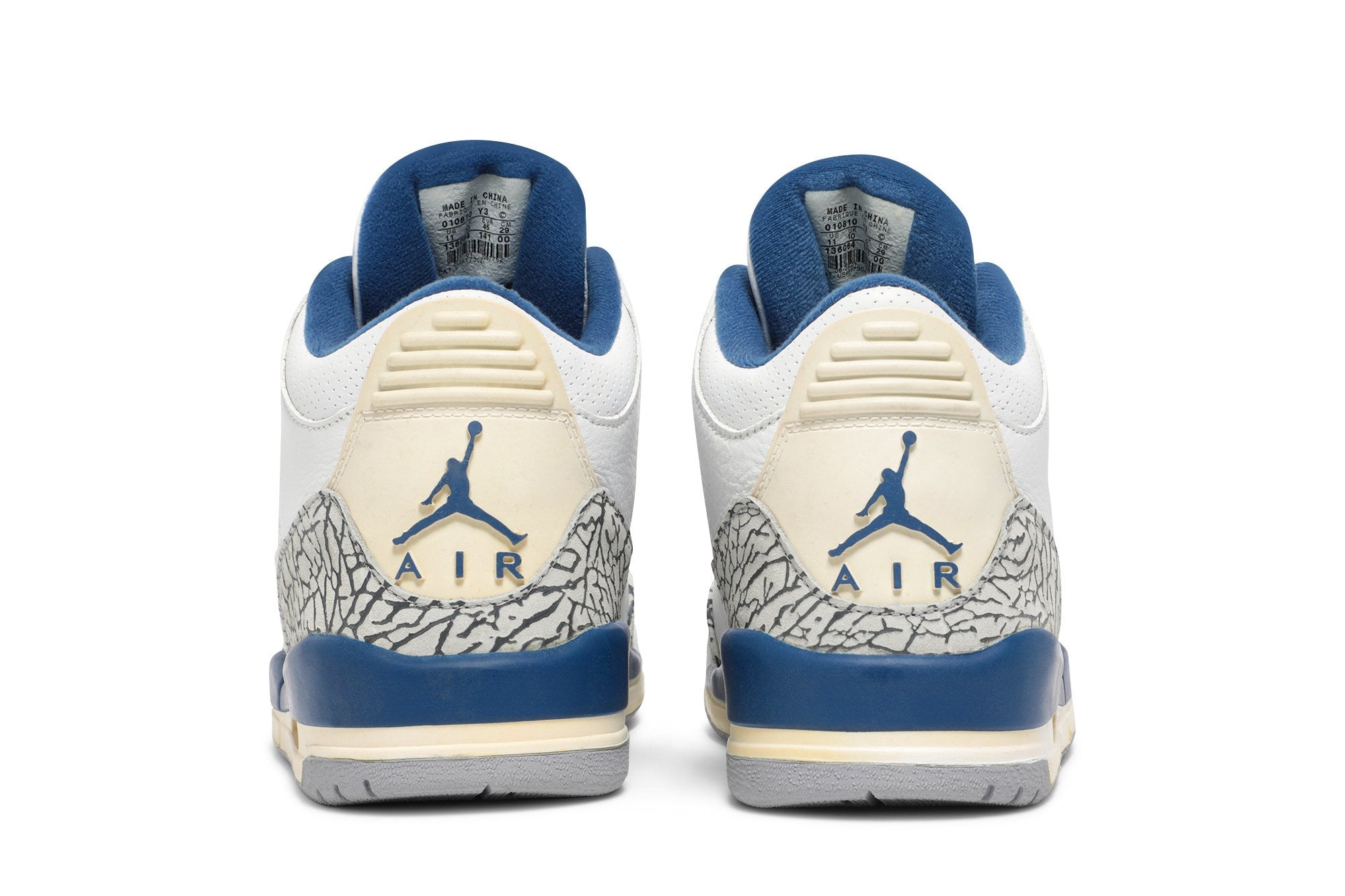 Air Jordan 3 Retro ‘True Blue’ 2001 136064-141
