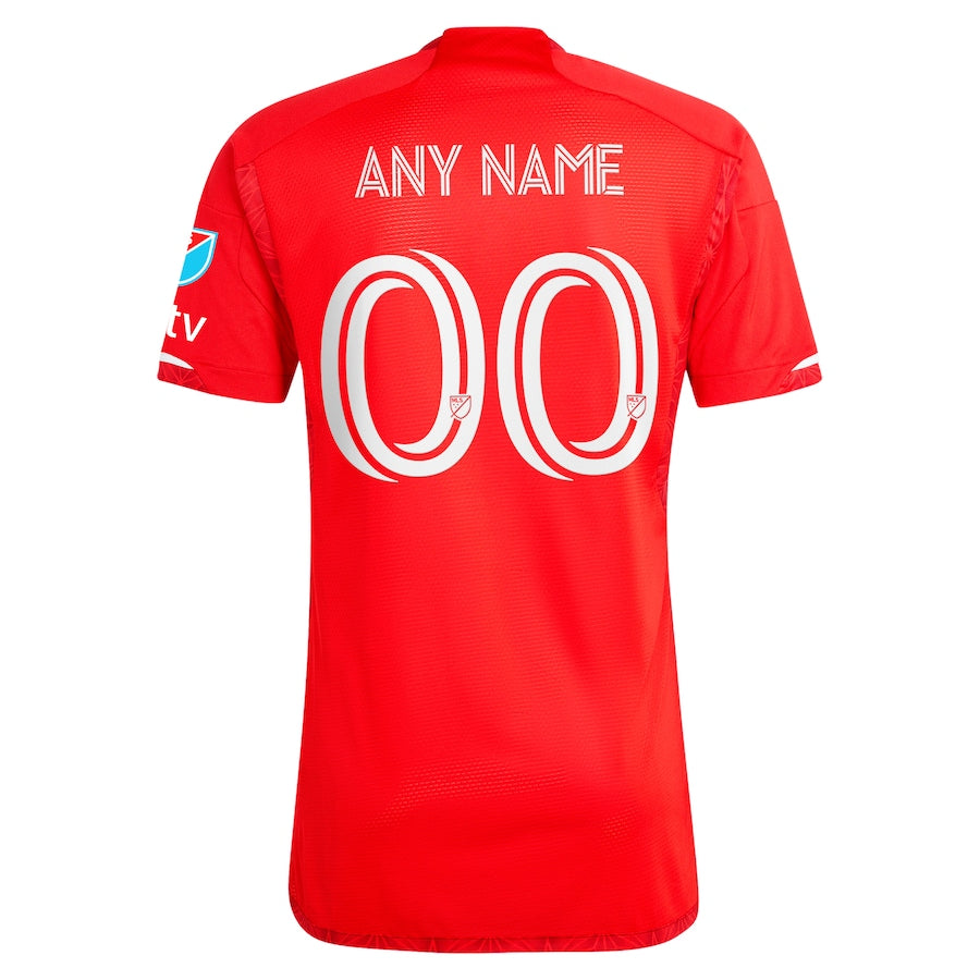 Chicago Fire adidas 2024 Return To Red Authentic Custom Jersey?�C Red