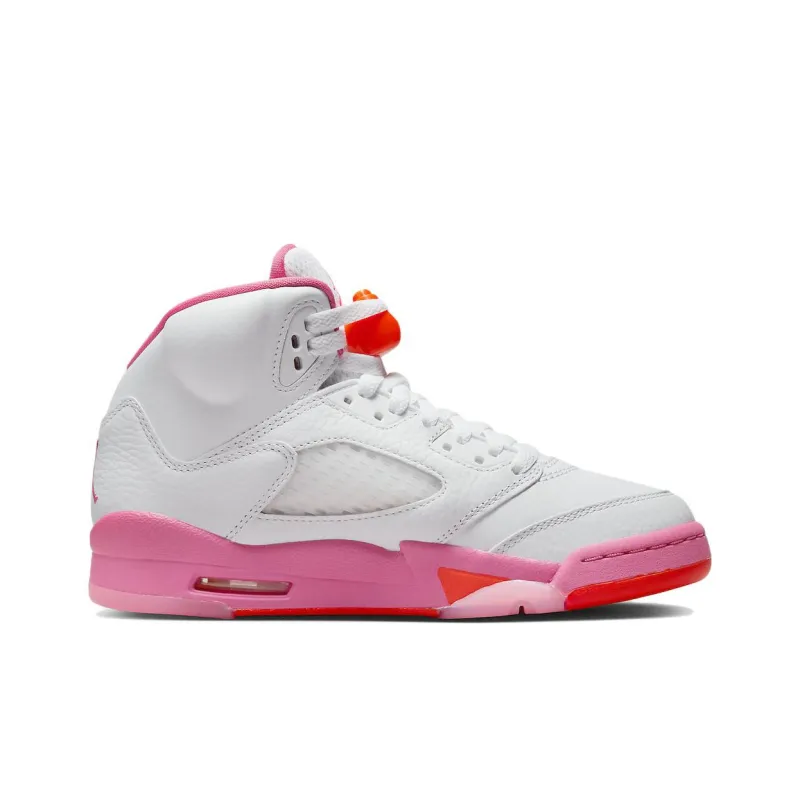 Air Jordan 5 Retro WNBA Pinksicle Safety Orange GS – 440892-168