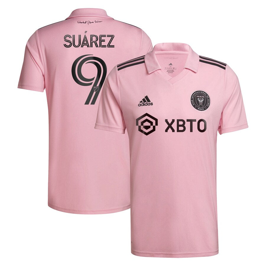 Luis Su��rez Inter Miami CF adidas 2023 The Heart Beat Kit  Player Jersey - Pink