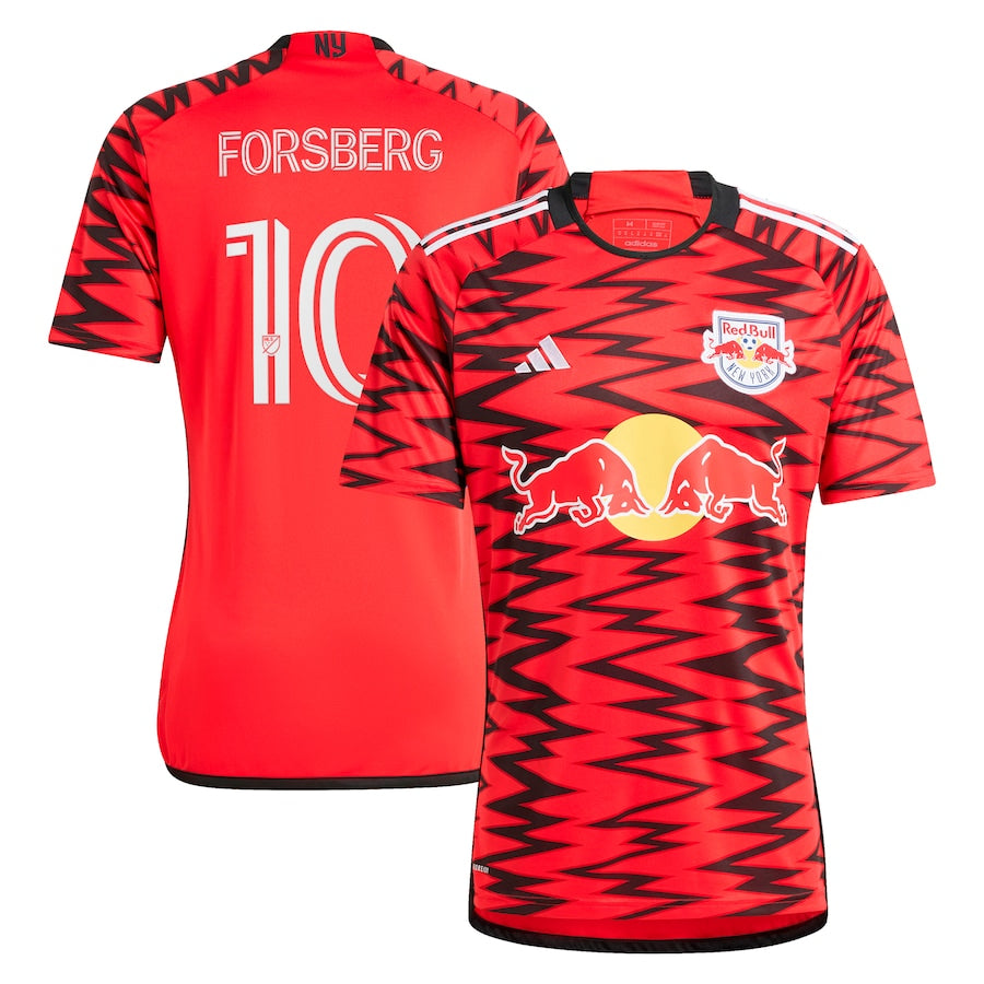 Emil Forsberg New York Red Bulls adidas 2024 Legacy  Player Jersey?�C Red