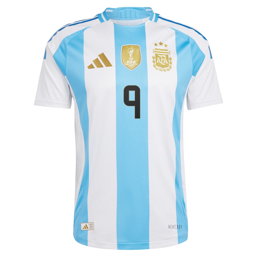 Juli��n ��lvarez Argentina National Team adidas 2024 Home Jersey - White