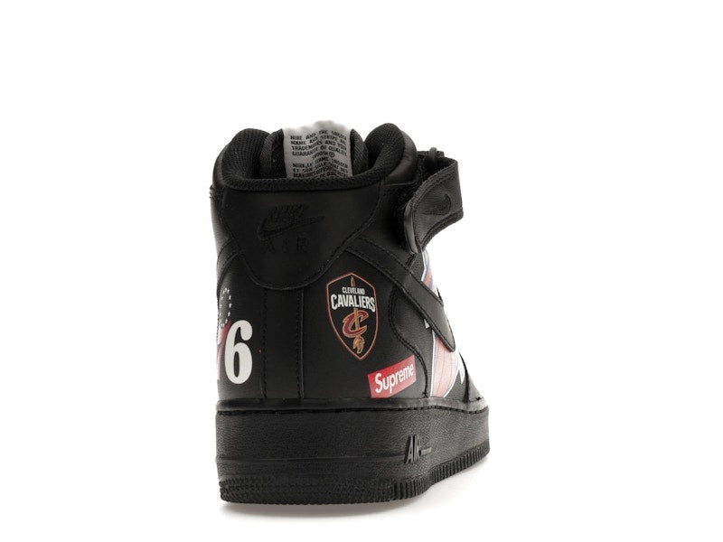 Supreme x Air Force 1 Mid 07 NBA Black – AQ8017-001