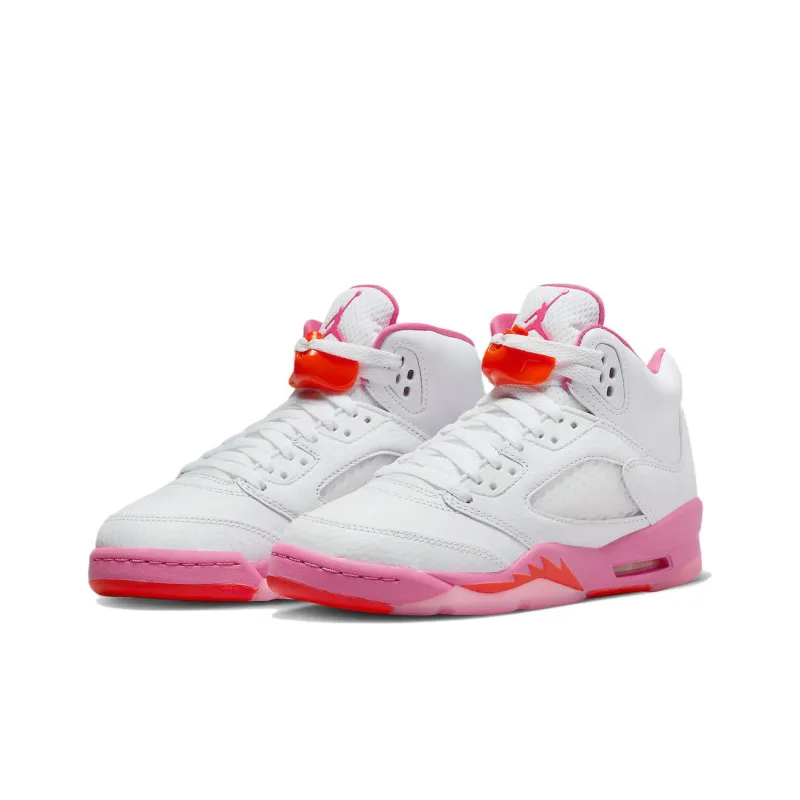 Air Jordan 5 Retro WNBA Pinksicle Safety Orange GS – 440892-168