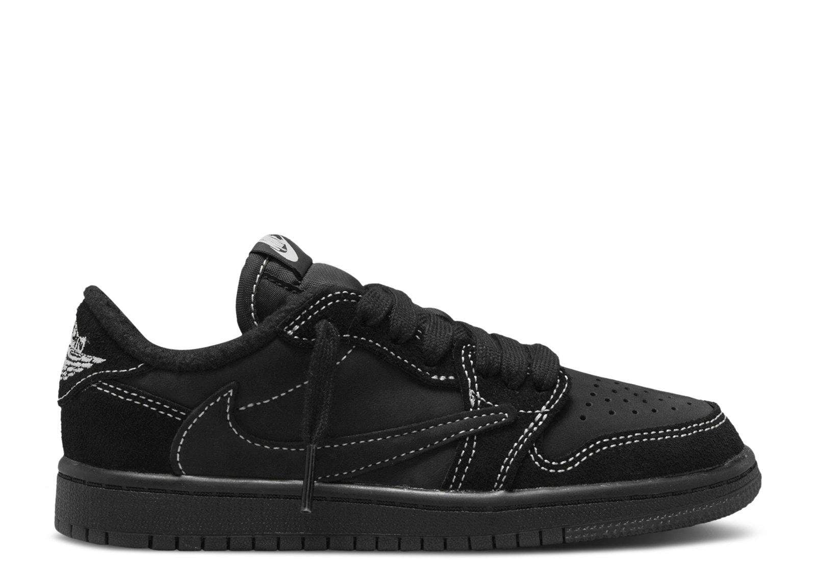 Travis Scott x Air Jordan 1 Retro Low OG SP PS ‘Black Phantom’ – DO5442-001