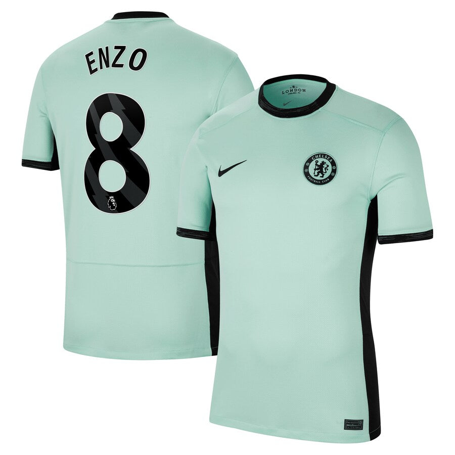 Enzo Fern��ndez Chelsea Nike 2023/24 Third Stadium Player Jersey - Mint