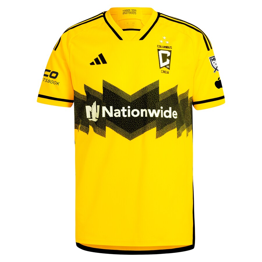 Cucho Hern��ndez Columbus Crew adidas 2024 The Home Kit Authentic Player Jersey - Yellow
