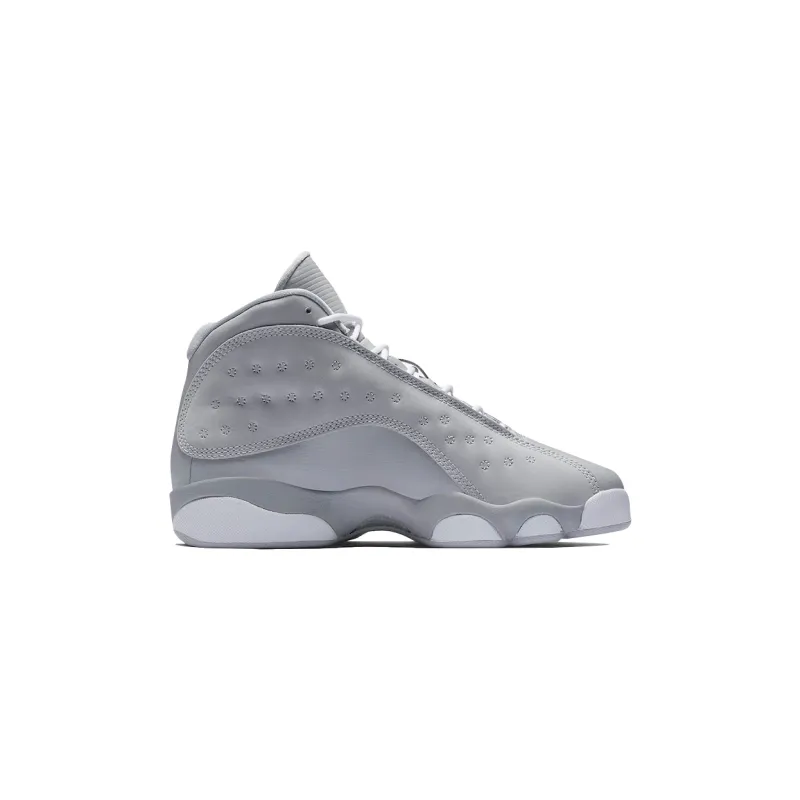 Air Jordan 13 Retro Wolf Grey Deadly Pink GS – 439358-018