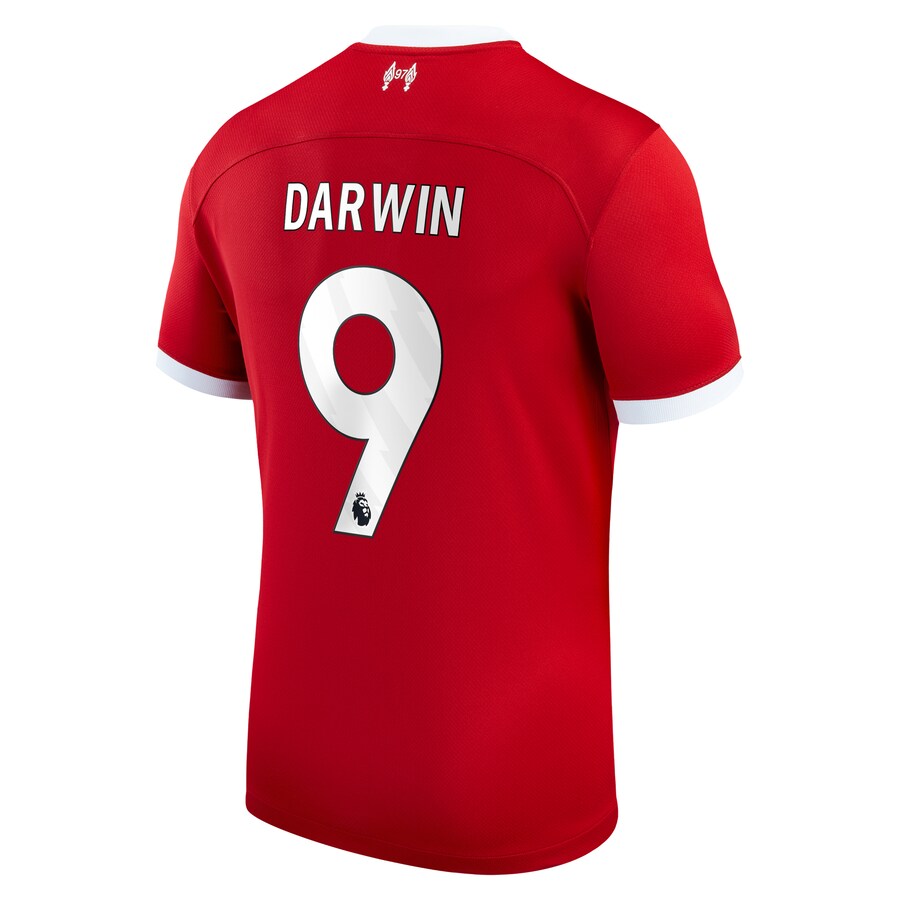 Darwin N��?ez Liverpool Nike 2023/24 Home Jersey - Red