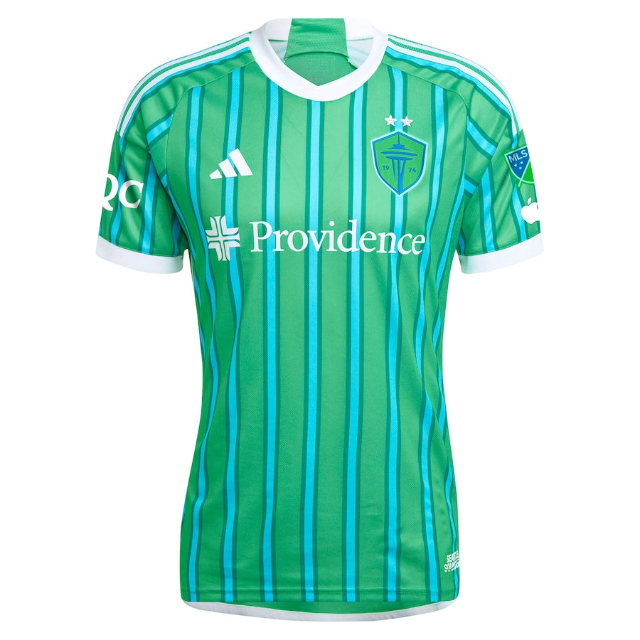 Seattle Sounders FC adidas 2024 The Anniversary Kit Authentic Jersey?�C Green