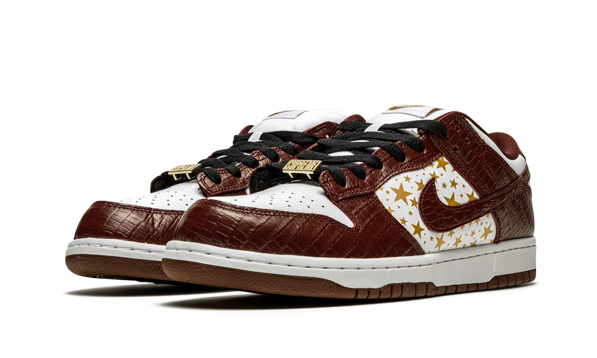 SB Dunk Low ‘Supreme – Stars – Barkroot Brown’ PR-263310