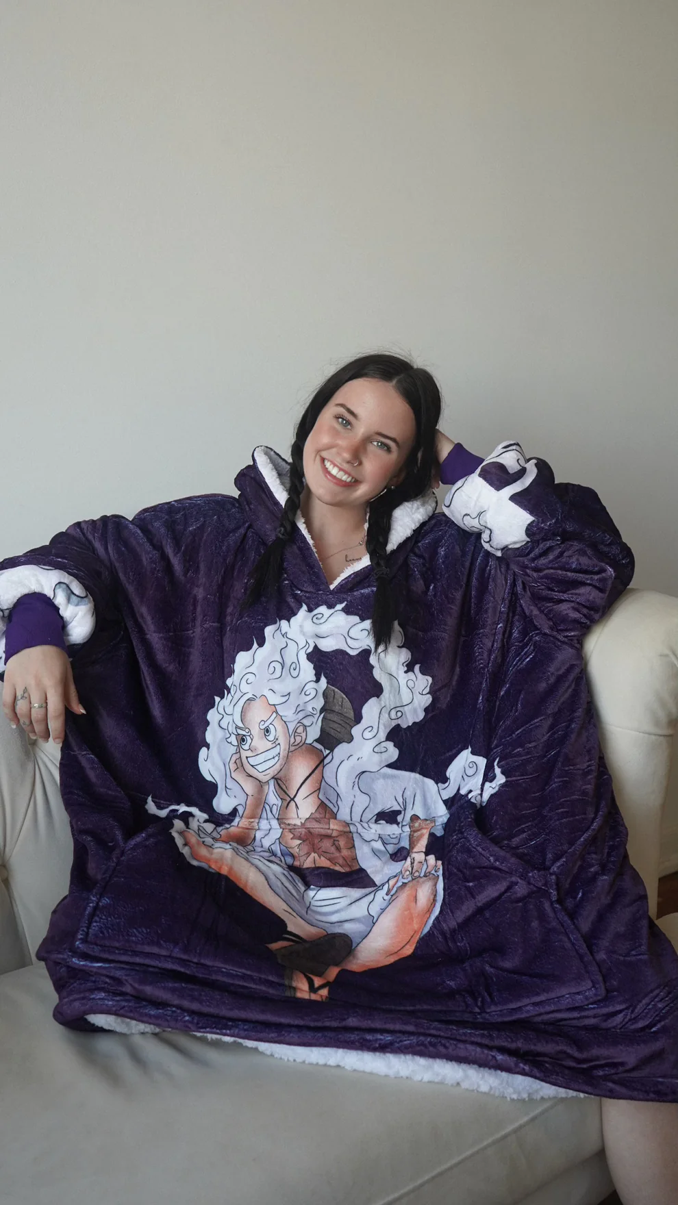 One Piece Gear 5 Oversized Blanket Hoodie