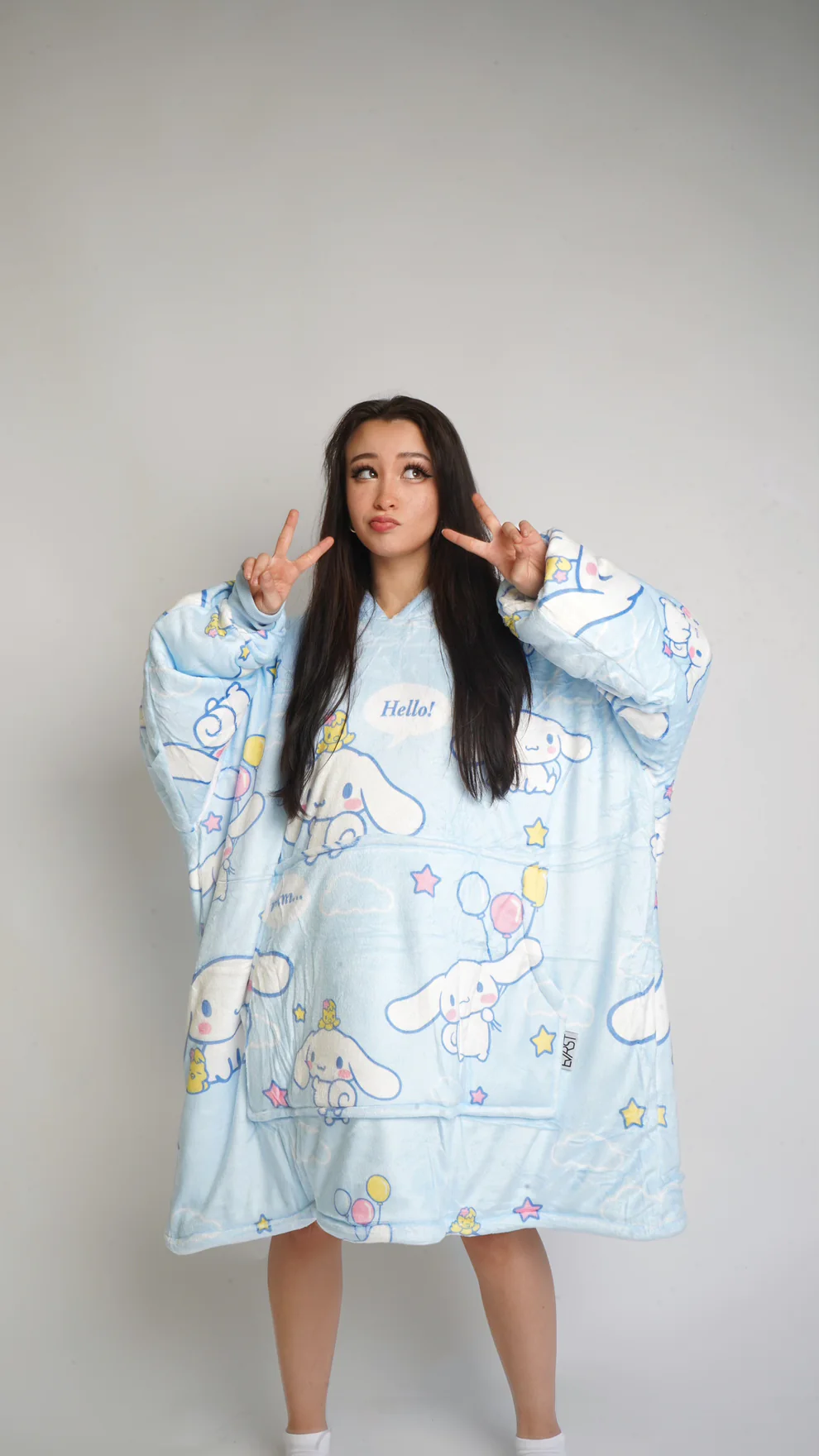 Kitty Cinnamoroll Oversized Blanket Hoodie