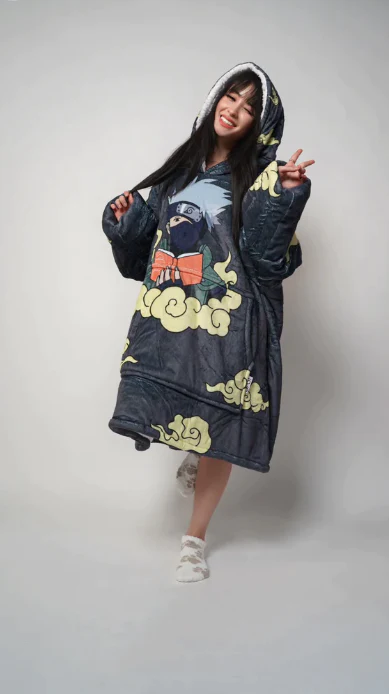 Naruto Hatake Oversized Blanket Hoodie