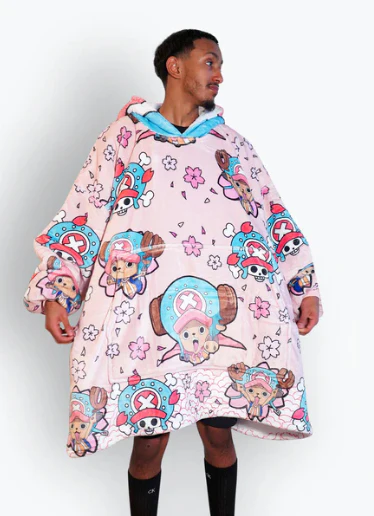 One Piece Chopper Oversized Blanket Hoodie