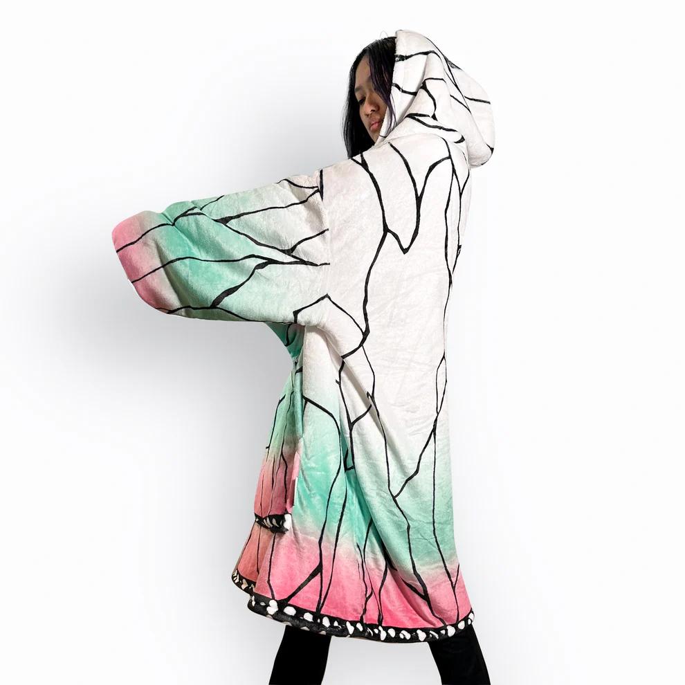Demon Slayer Shinobu Oversized Blanket Hoodie