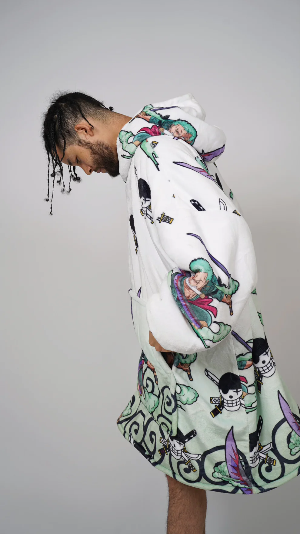 One Piece Zoro Oversized Blanket Hoodie