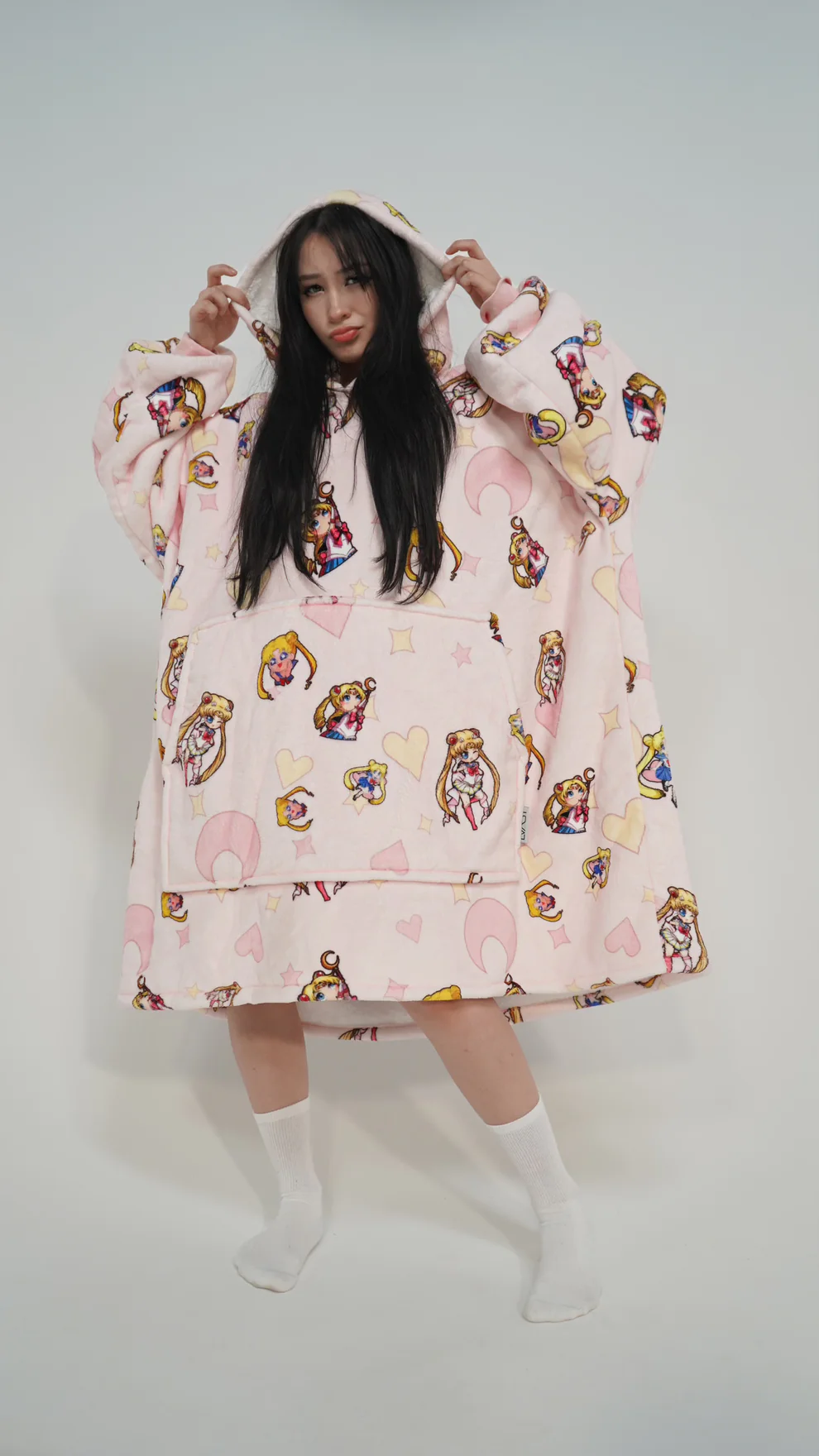 One Piece Sailor Oversized Blanket Hoodie