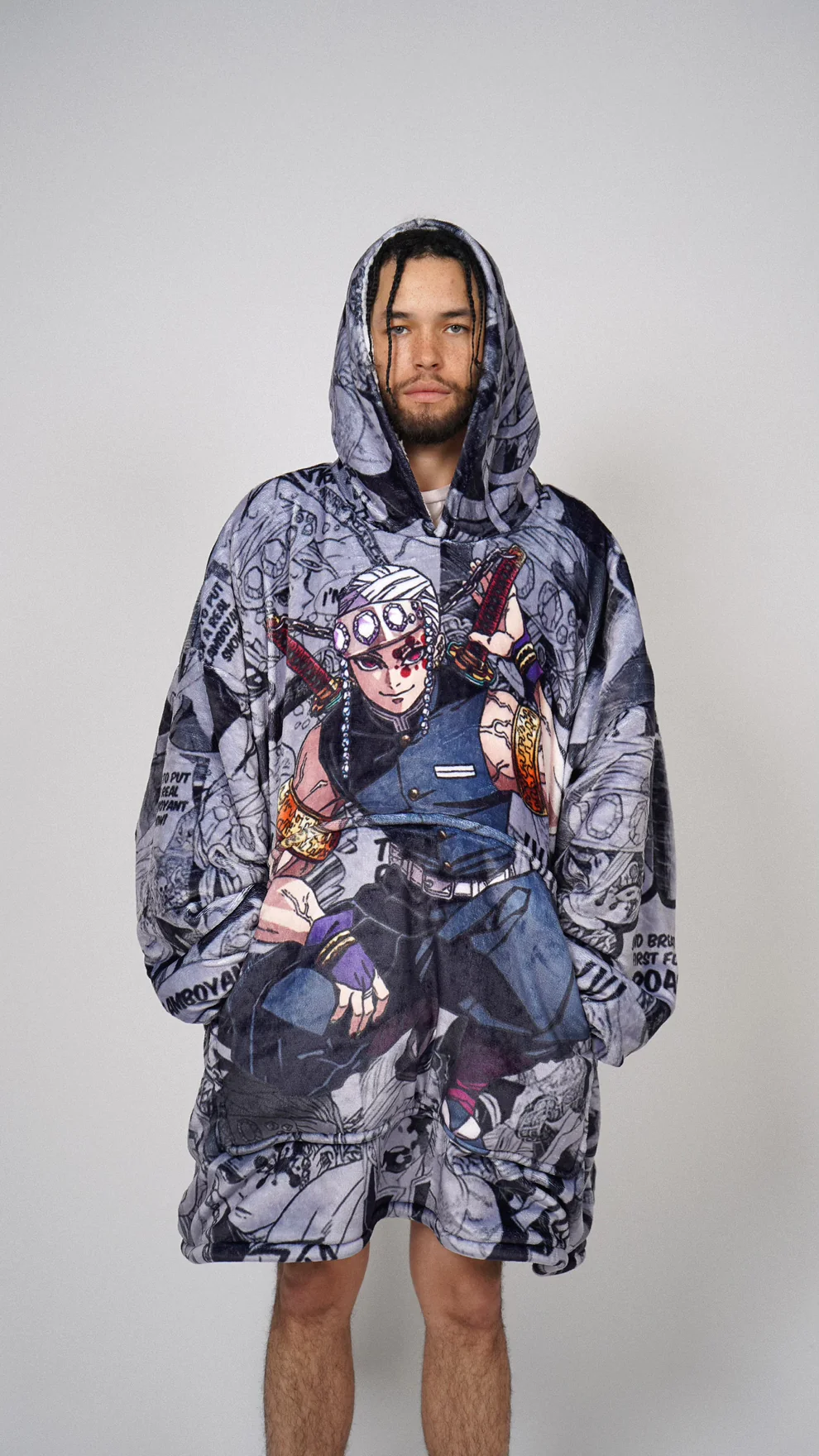 Demon Slayer Oversized Blanket Hoodie