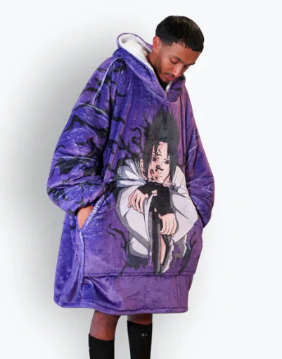 Demon Slayer Curse Oversized Blanket Hoodie