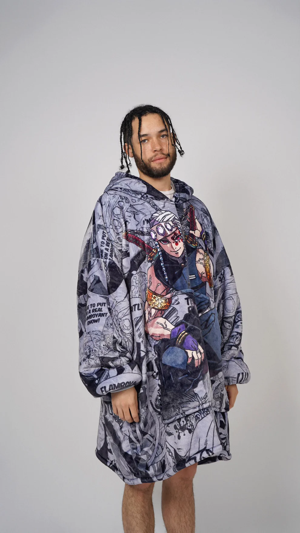 Demon Slayer Oversized Blanket Hoodie