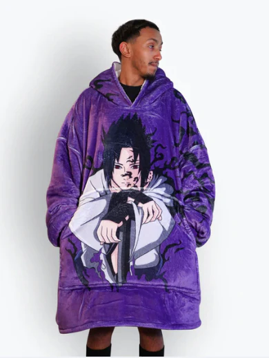 Demon Slayer Curse Oversized Blanket Hoodie
