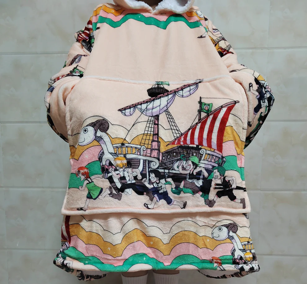 Strawhat Oversized Blanket Hoodie