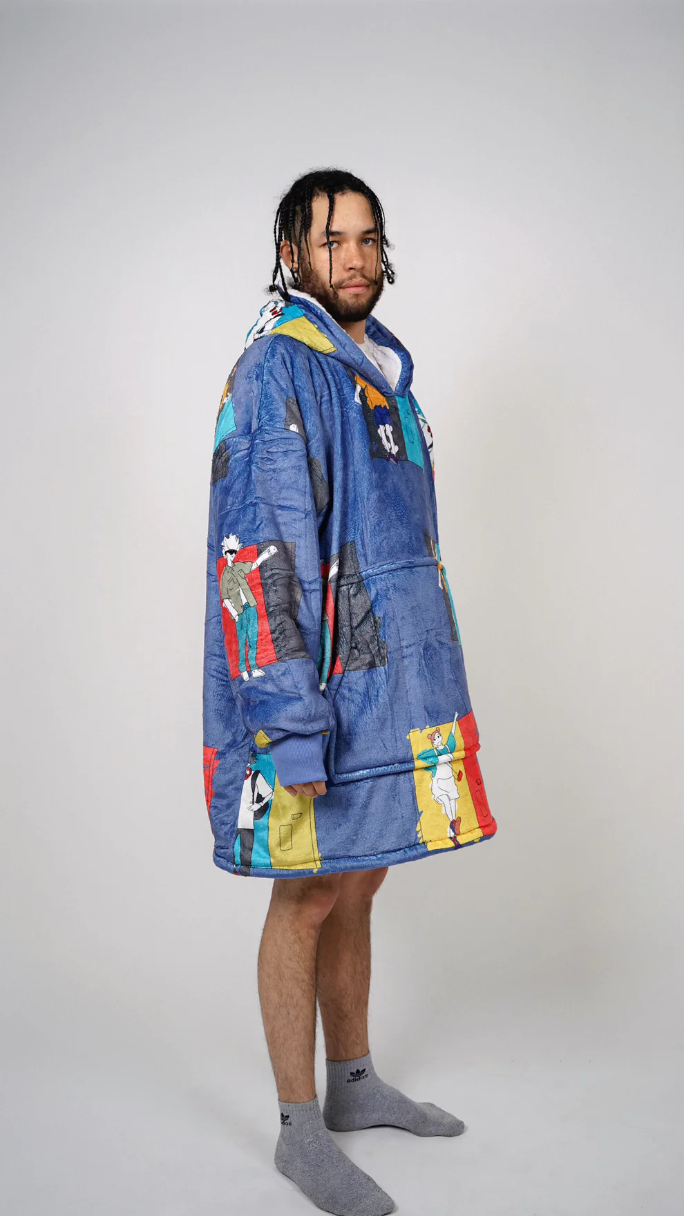 Jujutsu Kaisen Lost In Paradise Oversized Blanket Hoodie