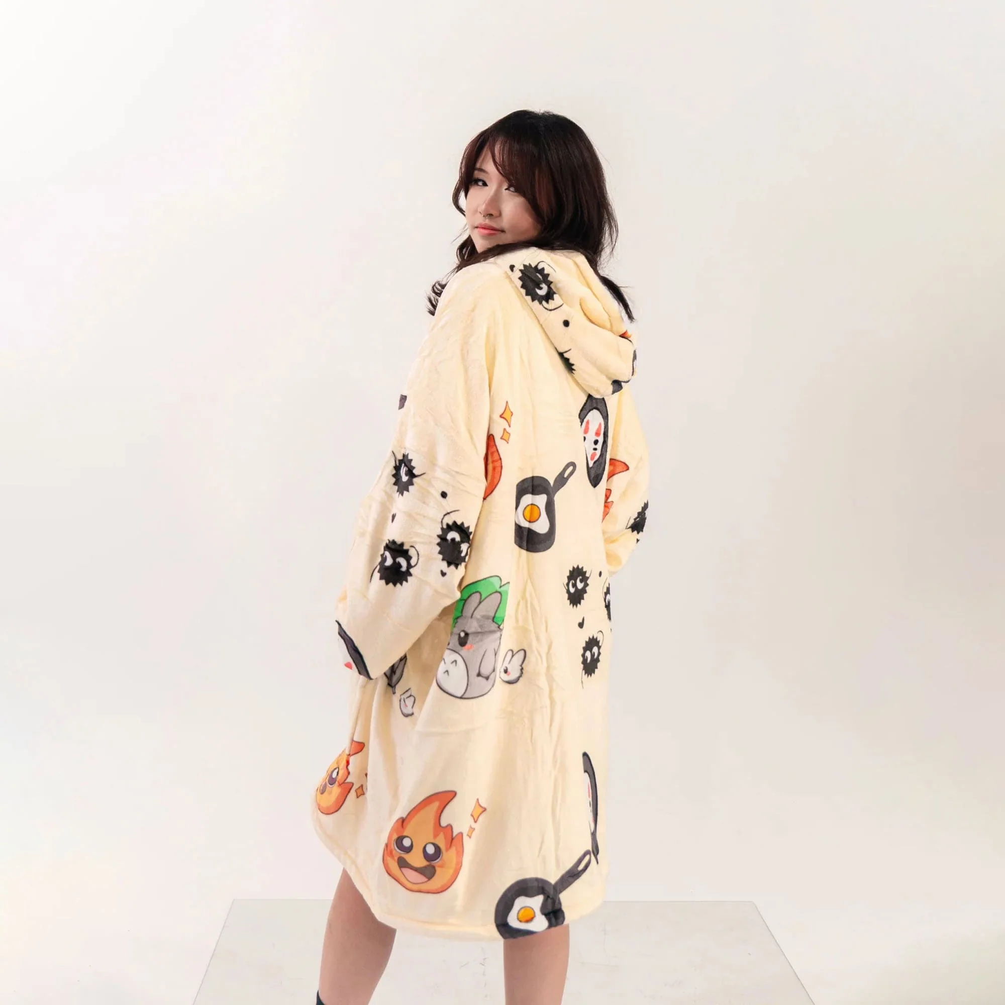 Spirited Away Soots Oversized Blanket Hoodie