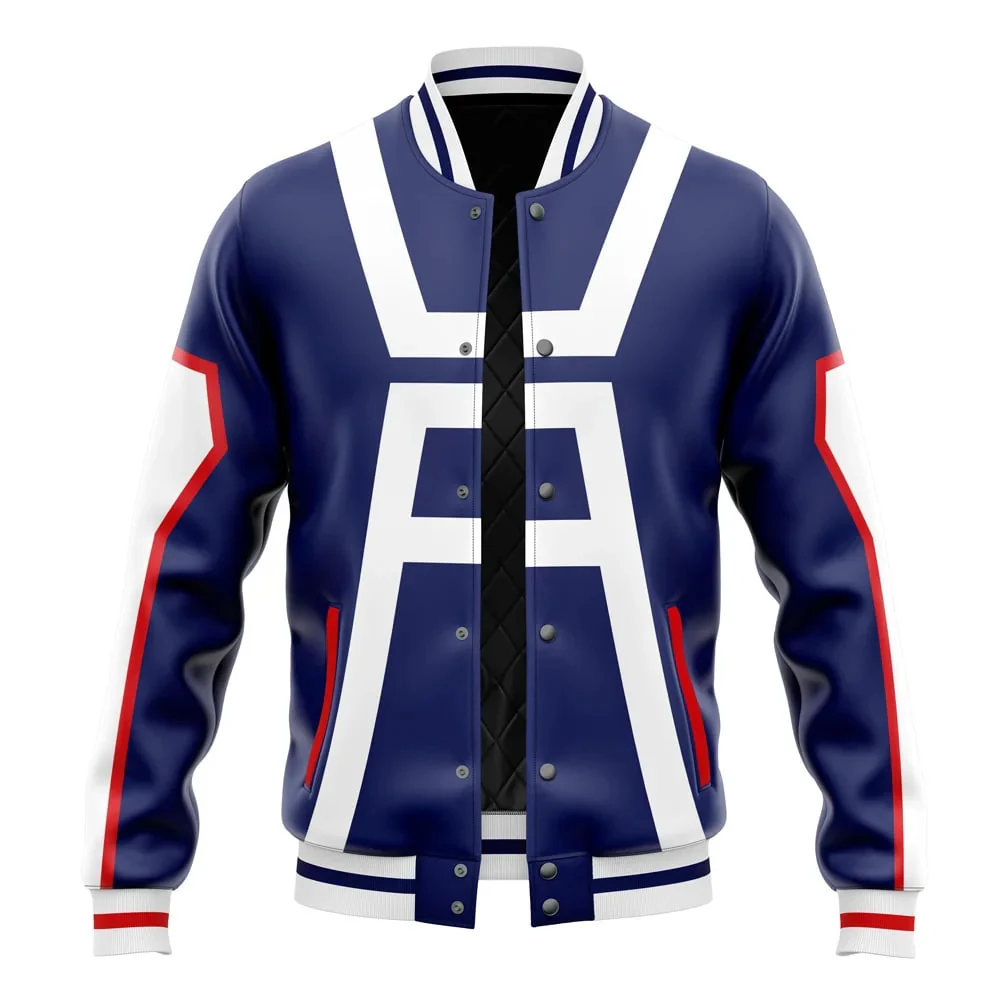 My Hero Academia Uniform Baseball Varsity Jacket