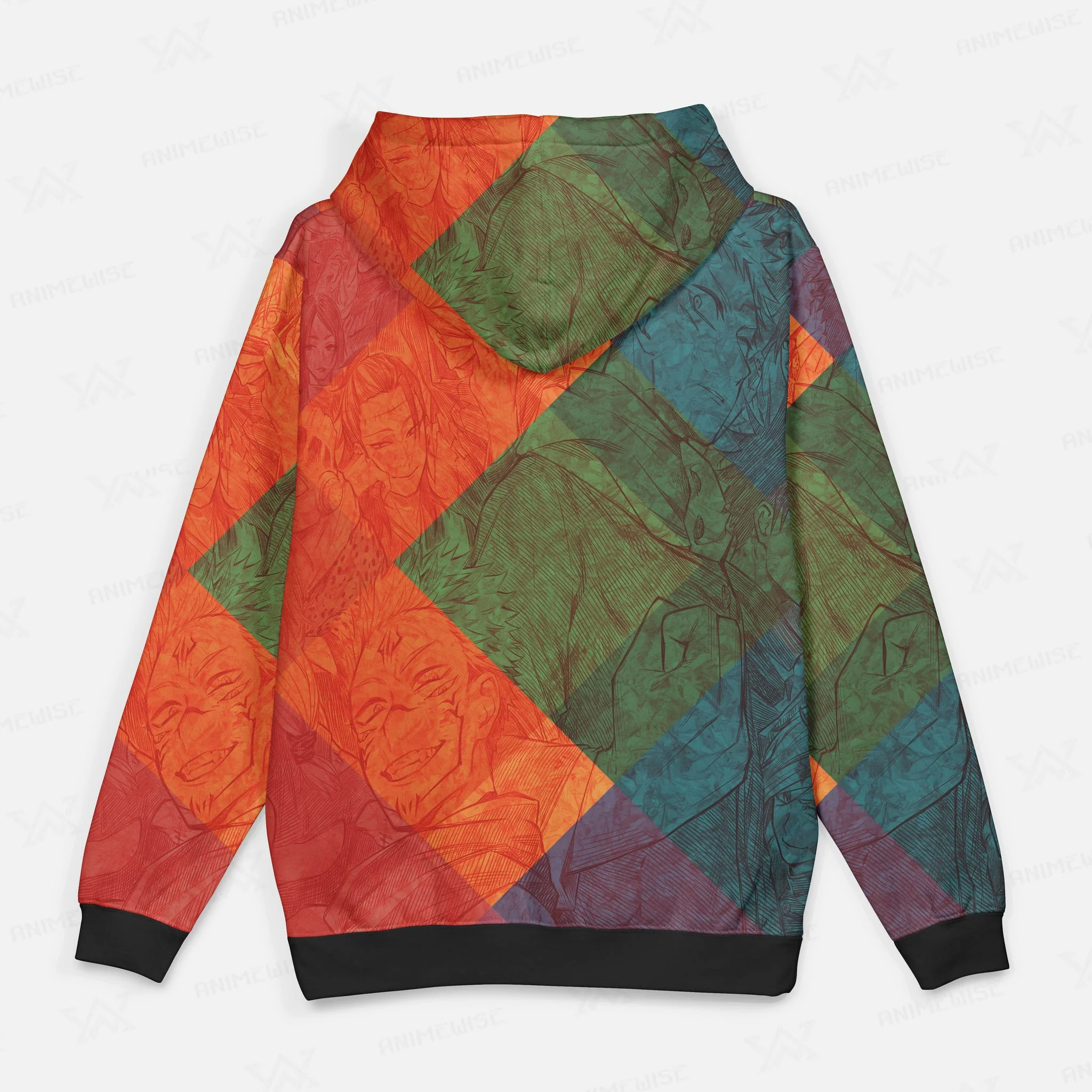 Jujutsu Kaisen All Curse Blend Pullover Hoodie