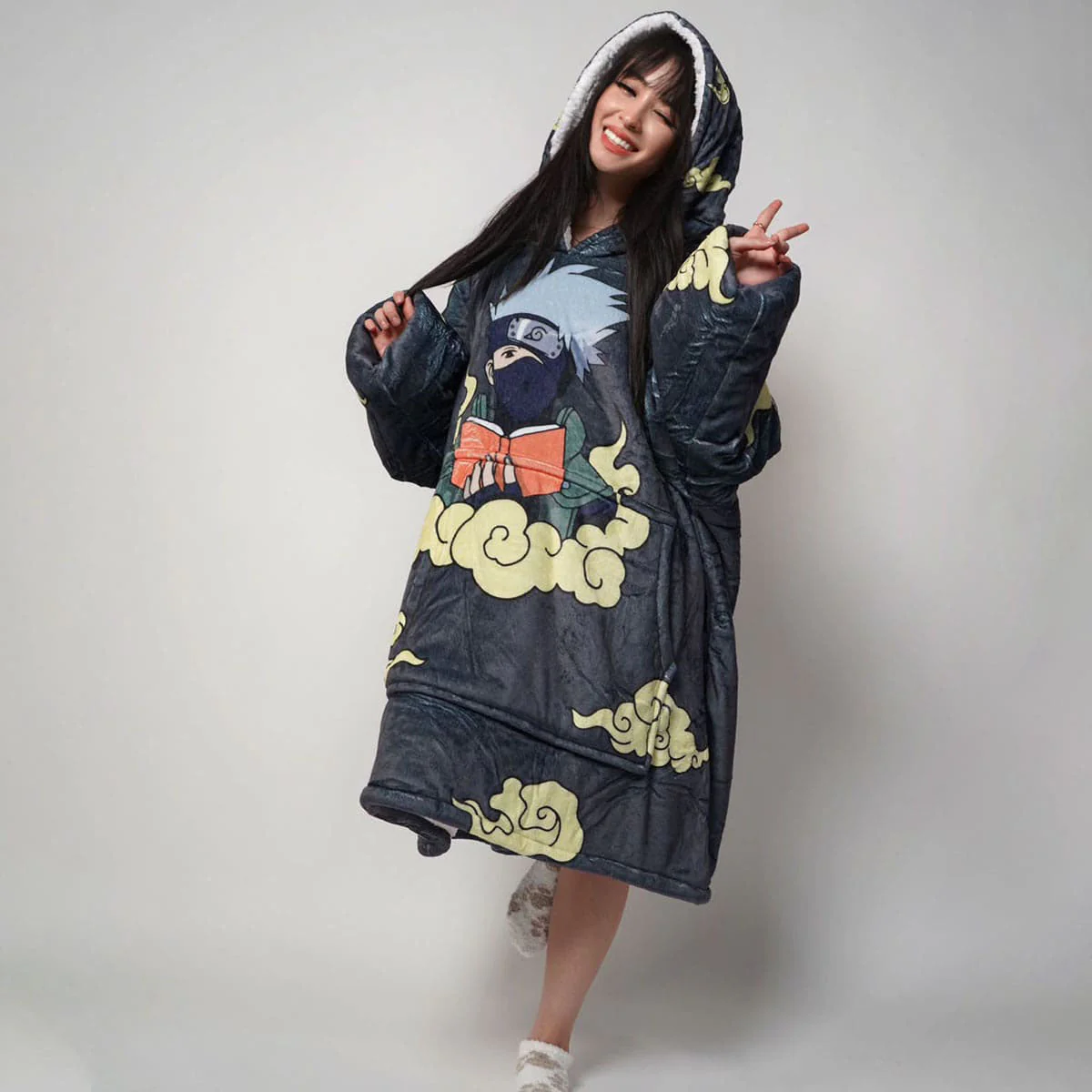 Naruto Sensei Oversized Blanket Hoodie