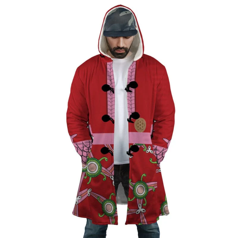 One Piece Amazon Lily Queen Hooded Cloak Coat