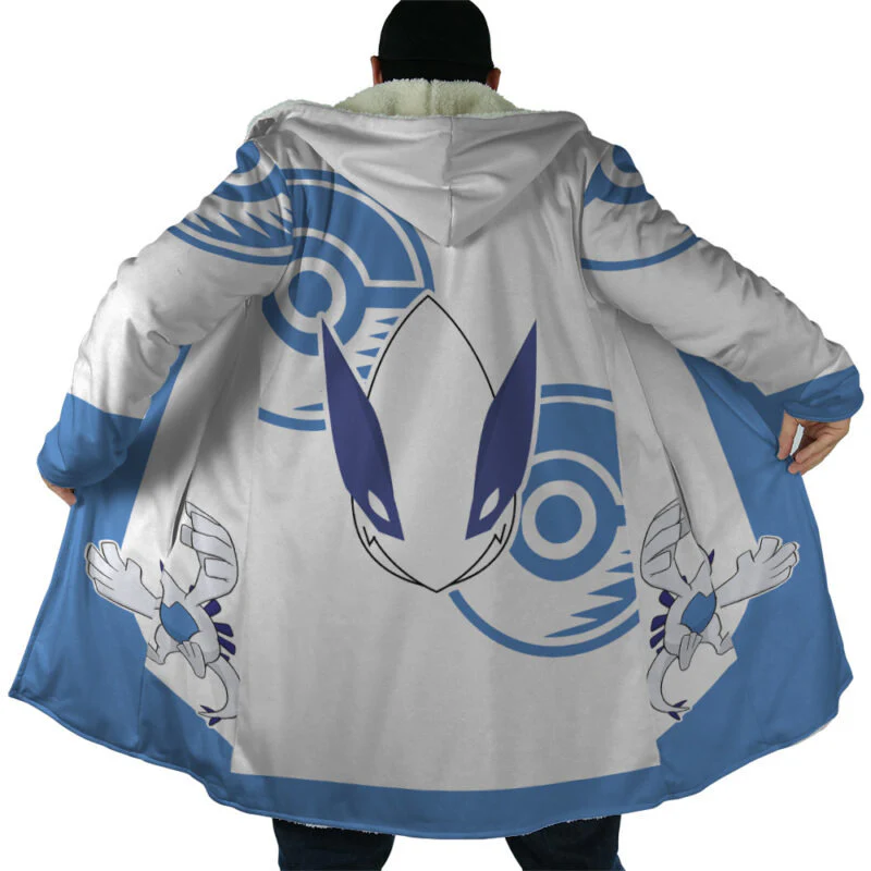 Digimon Lugia Hooded Cloak Coat