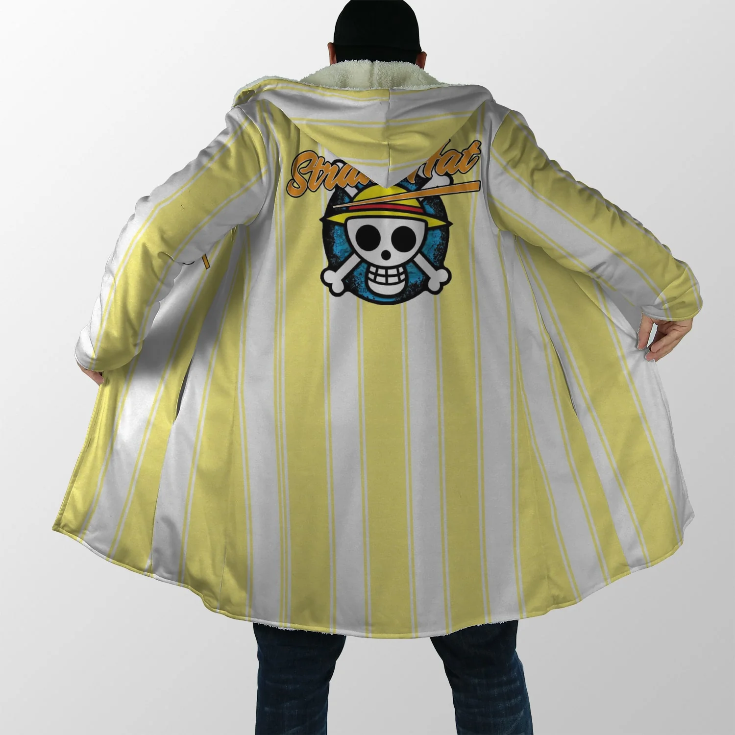 One Piece Vinsmoke Sanji Hooded Cloak Coat